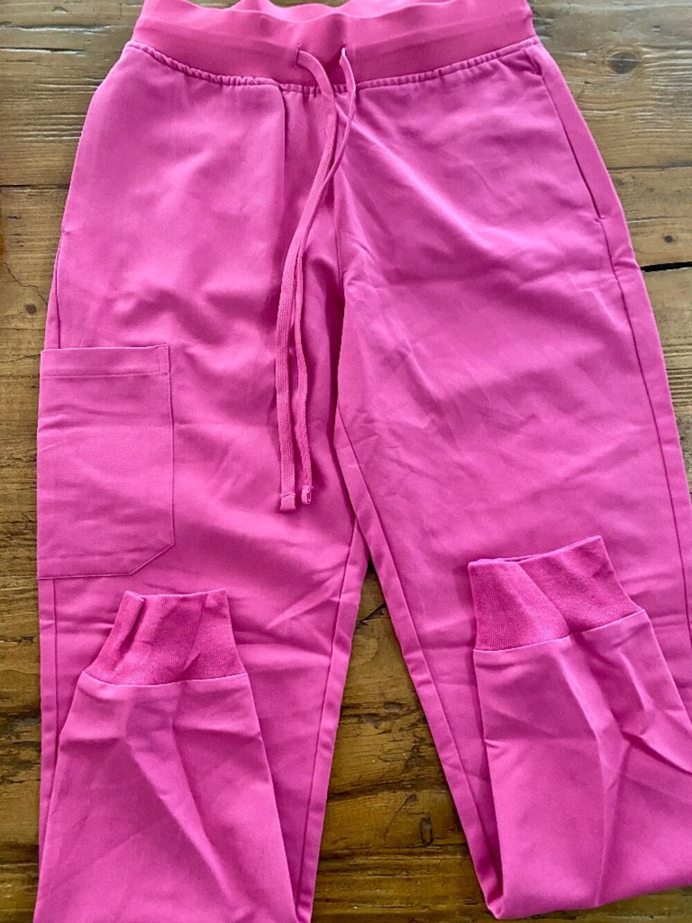 Mandala Jogger Scrub Pants - Bubblegum Pink Size XXSMALL